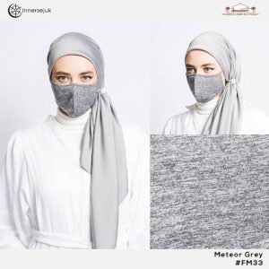 Facemask Innersejuk - Meteor Grey